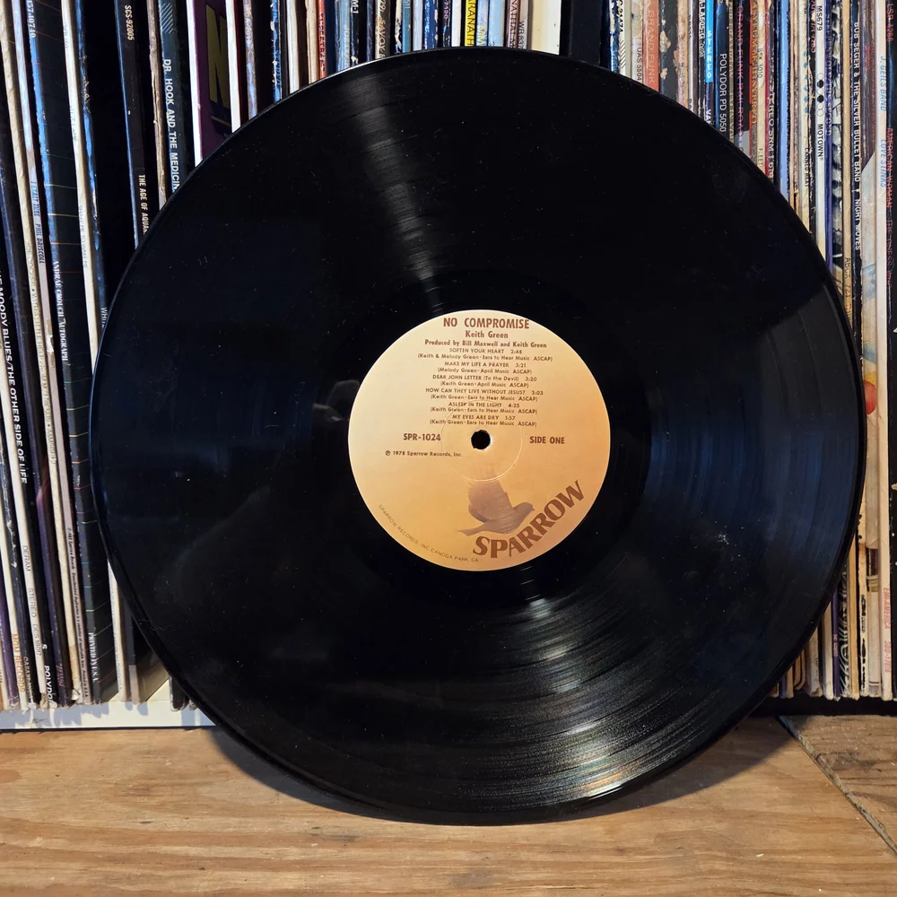 Keith Green "No Compromise" vintage vinyl 1979 - Picture 4 of 4